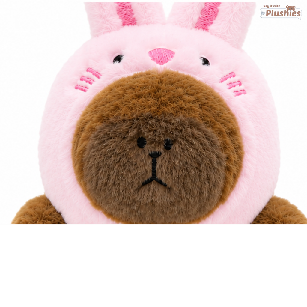 Pinky — Plush Pals: Cappies Edition | Squeaky Capybara Keychain