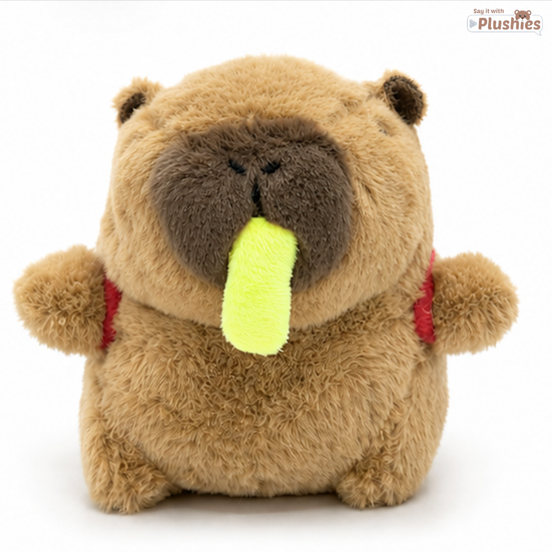 Maki — Plush Pals (Squeaky Capybara Keychain)