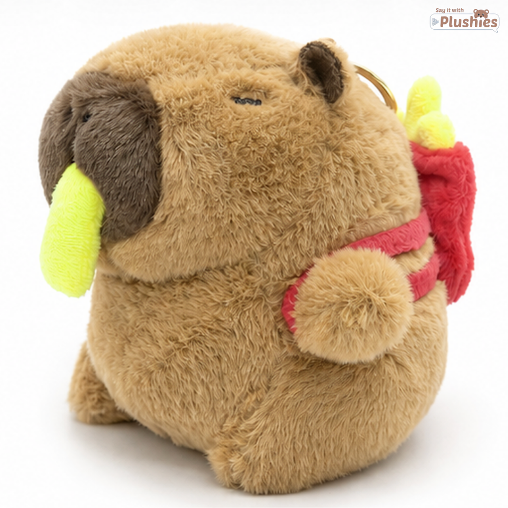 Maki — Plush Pals (Squeaky Capybara Keychain)