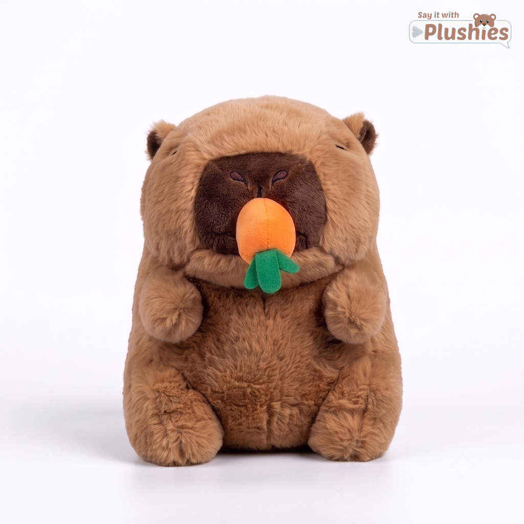 Carrie — Voice Recording Capybara Plushie