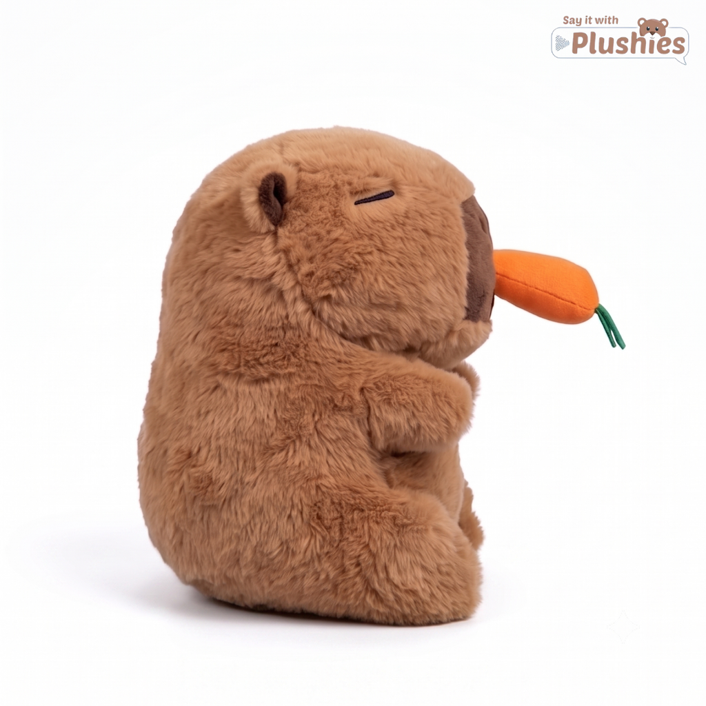 Carrie — Voice Recording Capybara Plushie