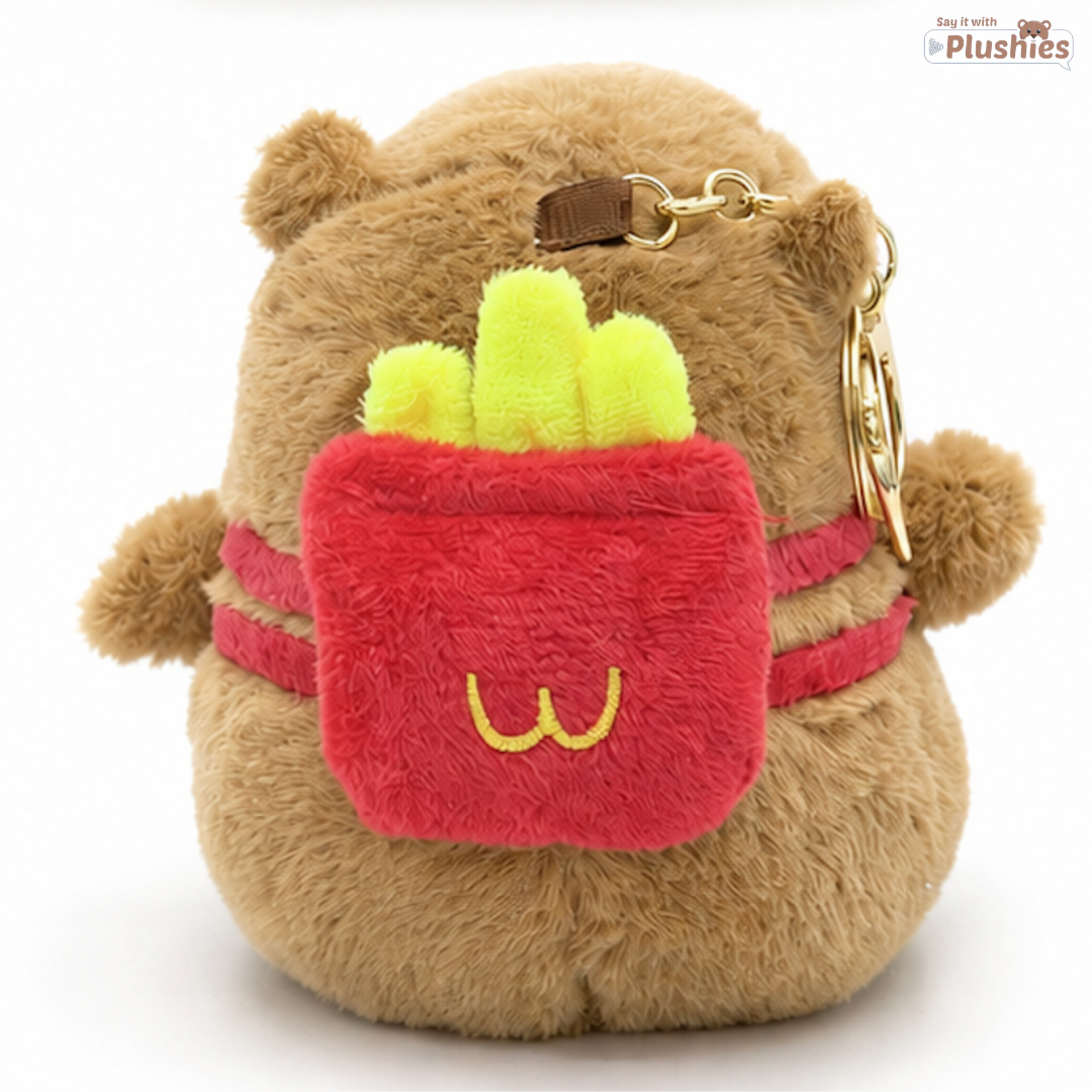 Maki — Plush Pals (Squeaky Capybara Keychain)